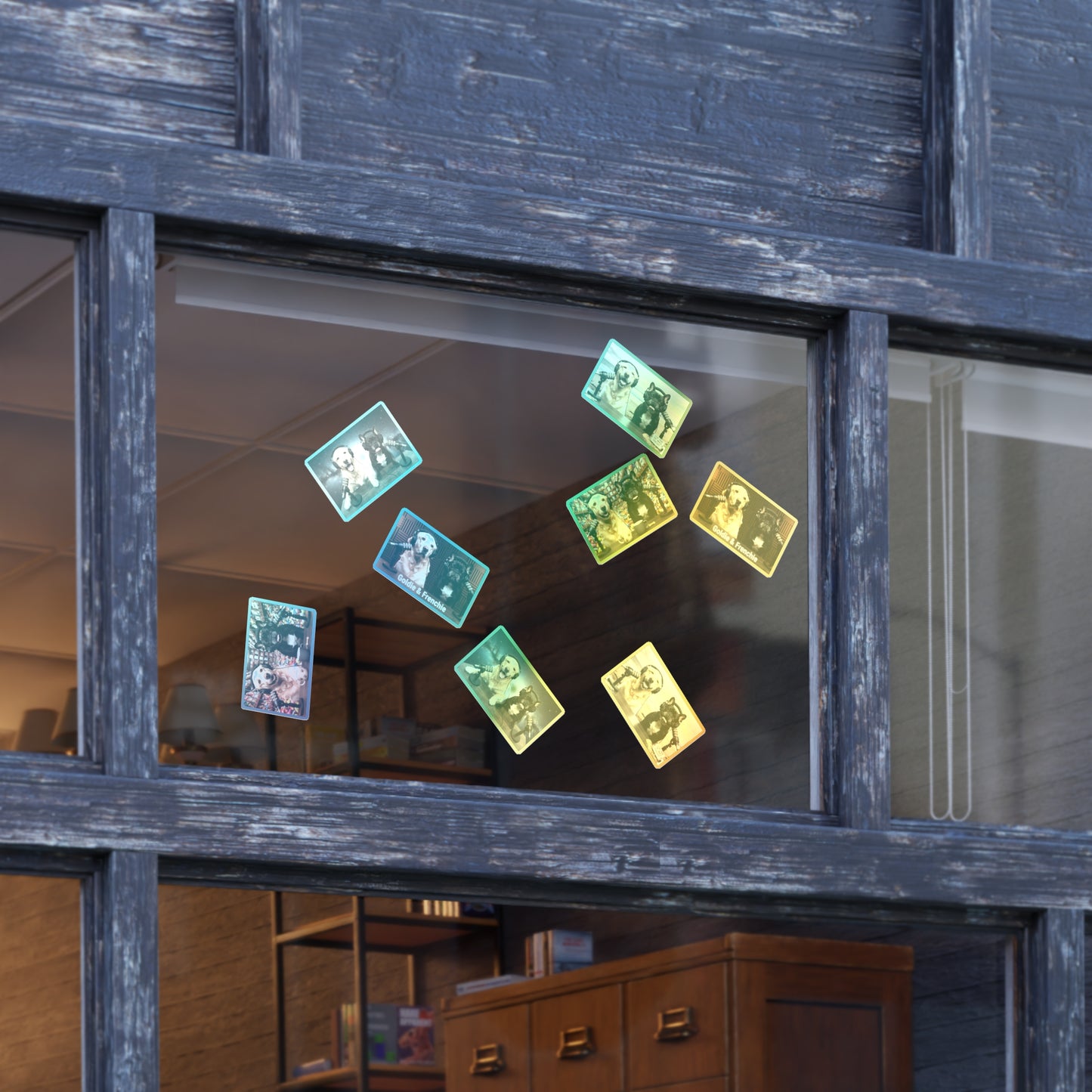 Goldie & Frenchie Sticker Sheet 40 Pack — 10 sheets of 4 stickers per sheet - Best Selling Designs