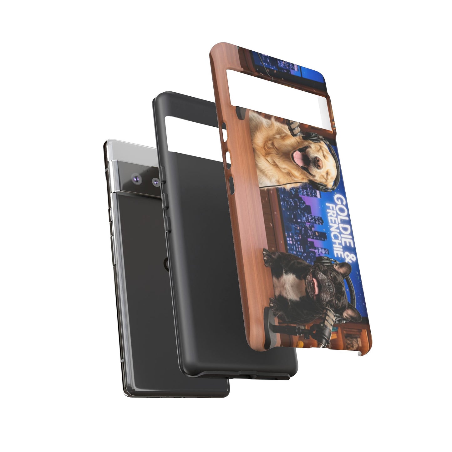 Goldie & Frenchie Talk Show LOL Laughing out Loud Samsung Google Android Cases