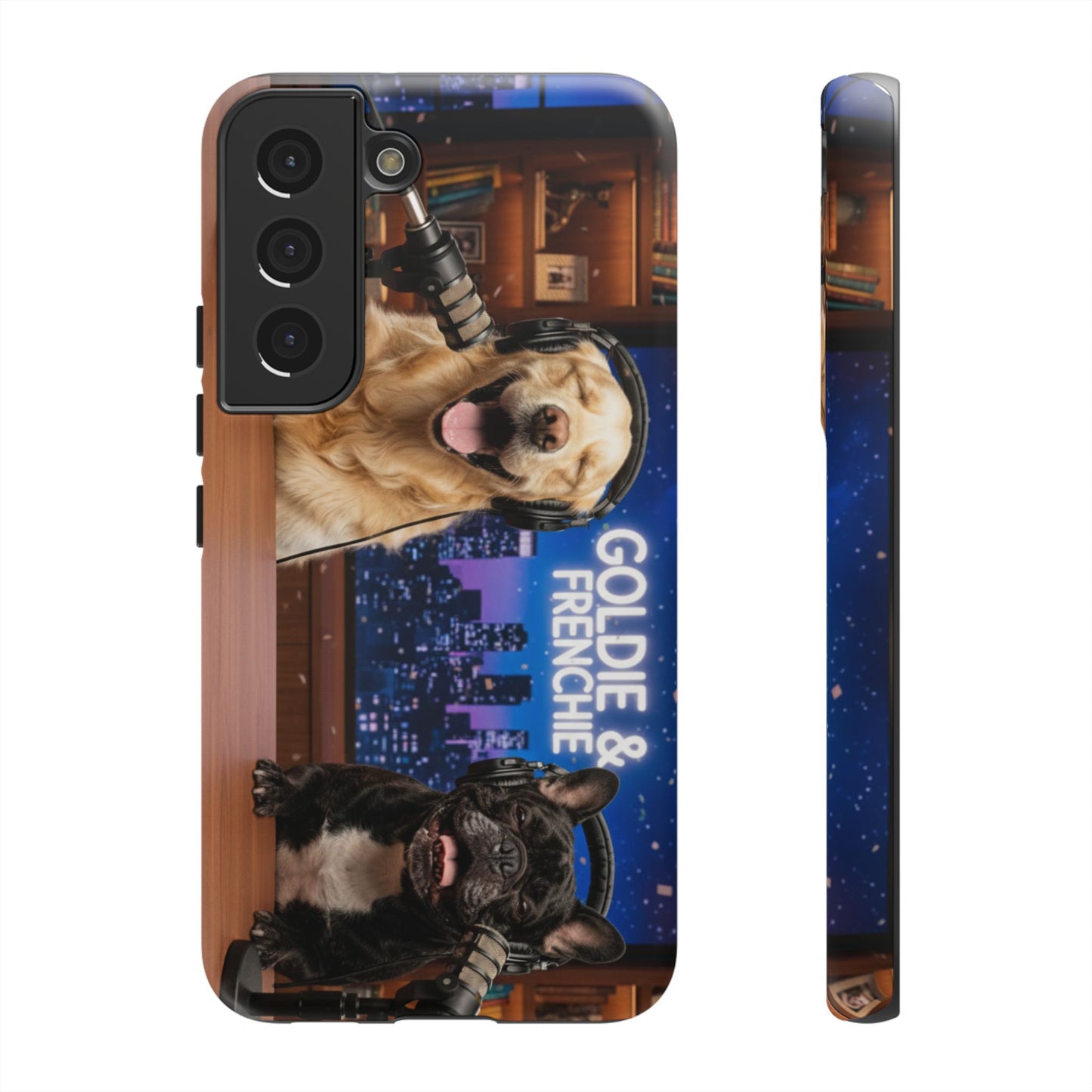 Goldie & Frenchie Talk Show LOL Laughing out Loud Samsung Google Android Cases