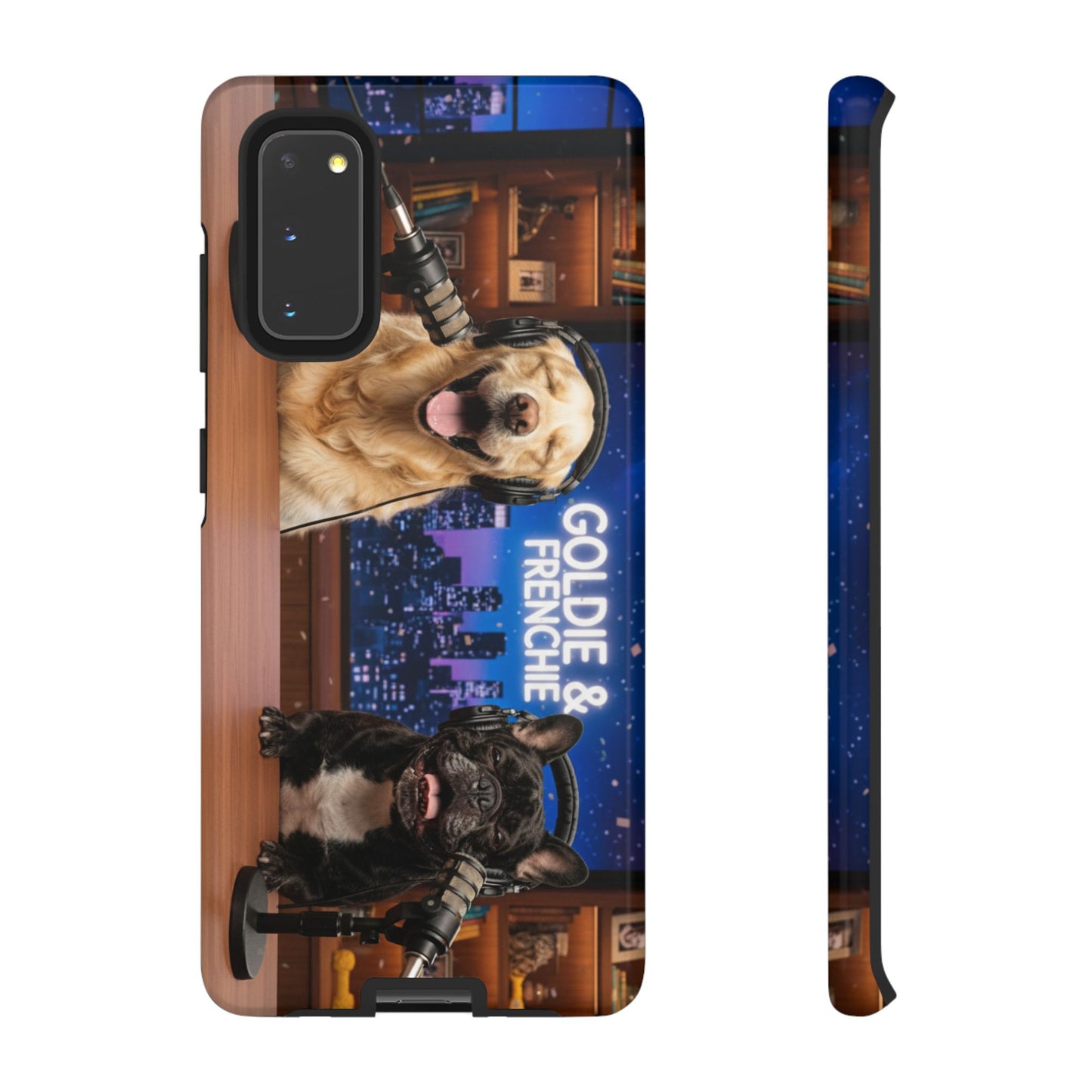 Goldie & Frenchie Talk Show LOL Laughing out Loud Samsung Google Android Cases
