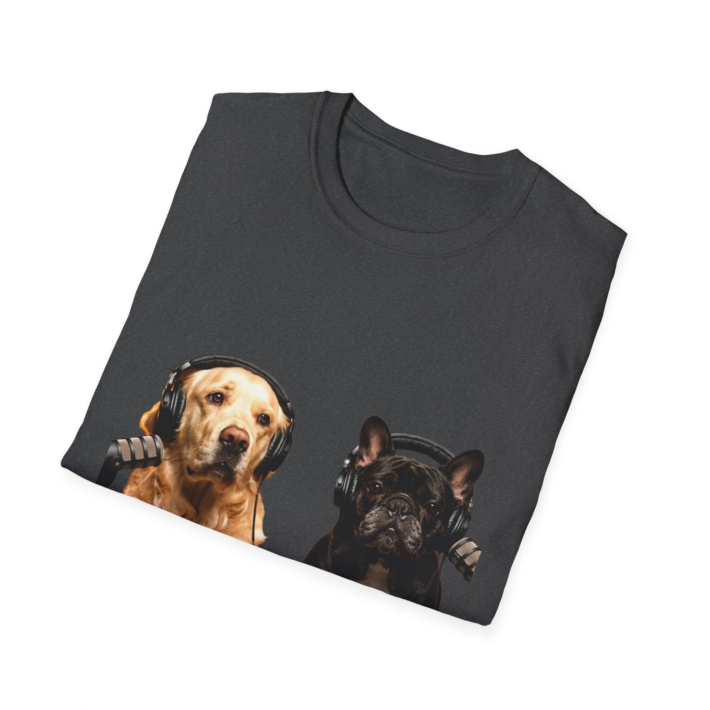 Goldie & Frenchie back & front Softstyle T-shirt