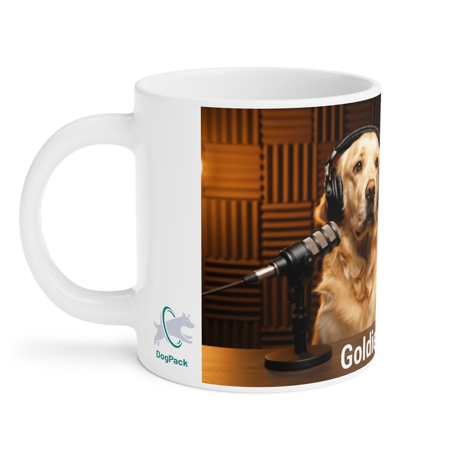 Goldie & Frenchie In the Studio Coffee Mug (11oz/15oz/20oz) - Made and Ships from Canada