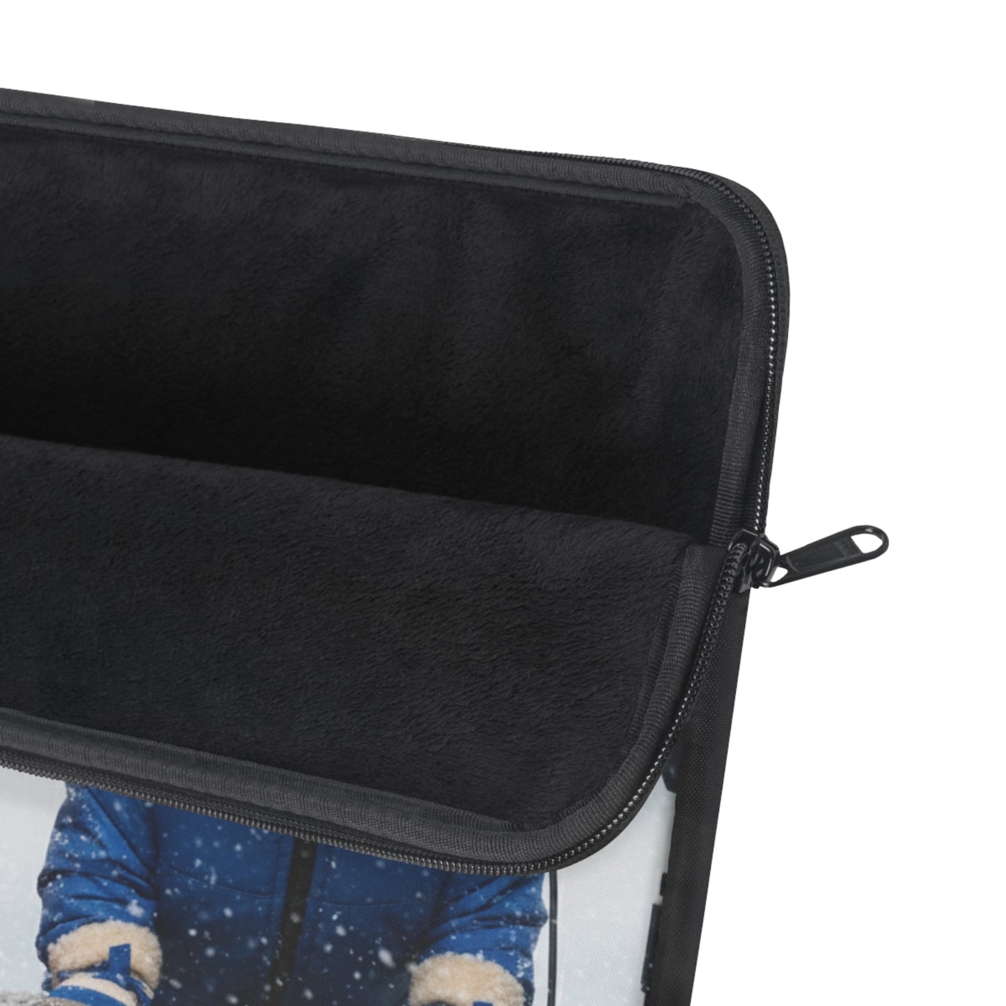 Goldie & Frenchie in Winter Coats - Laptop Sleeve (12", 13", 15")