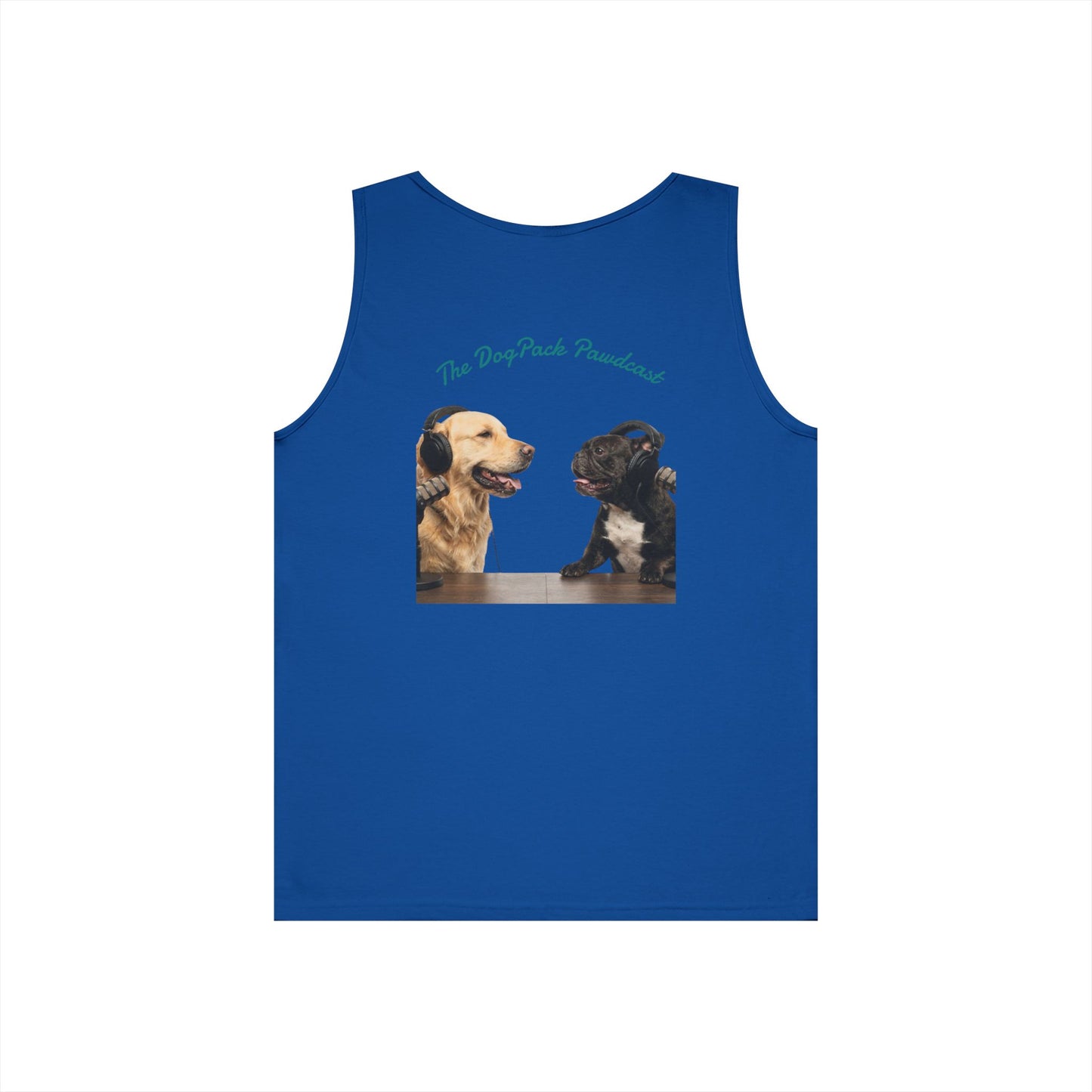 Goldie & Frenchie Front and Back Tank Top - Unisex