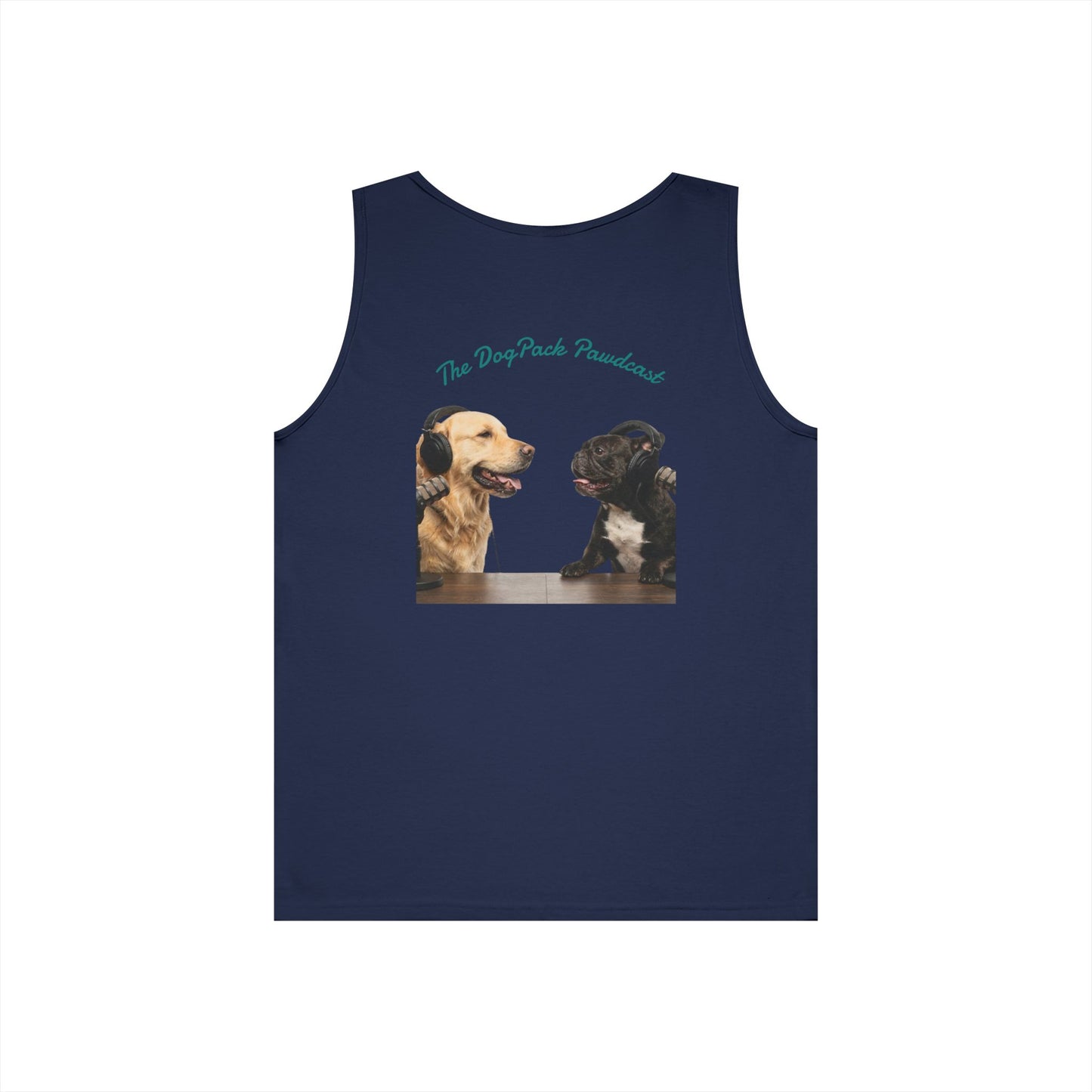 Goldie & Frenchie Front and Back Tank Top - Unisex
