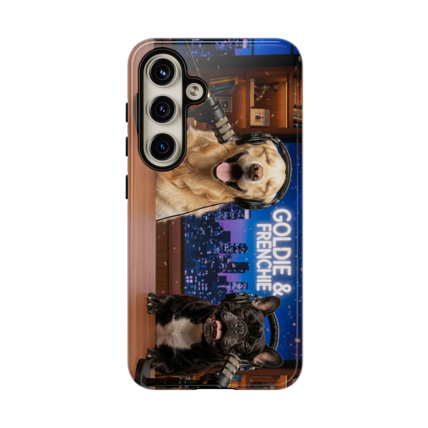 Goldie & Frenchie Talk Show LOL Laughing out Loud Samsung Google Android Cases