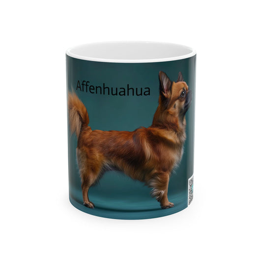 Affenhuahua Ceramic Mug — Affenhuahua Dog Breed Coffee Cup (11oz & 15oz)