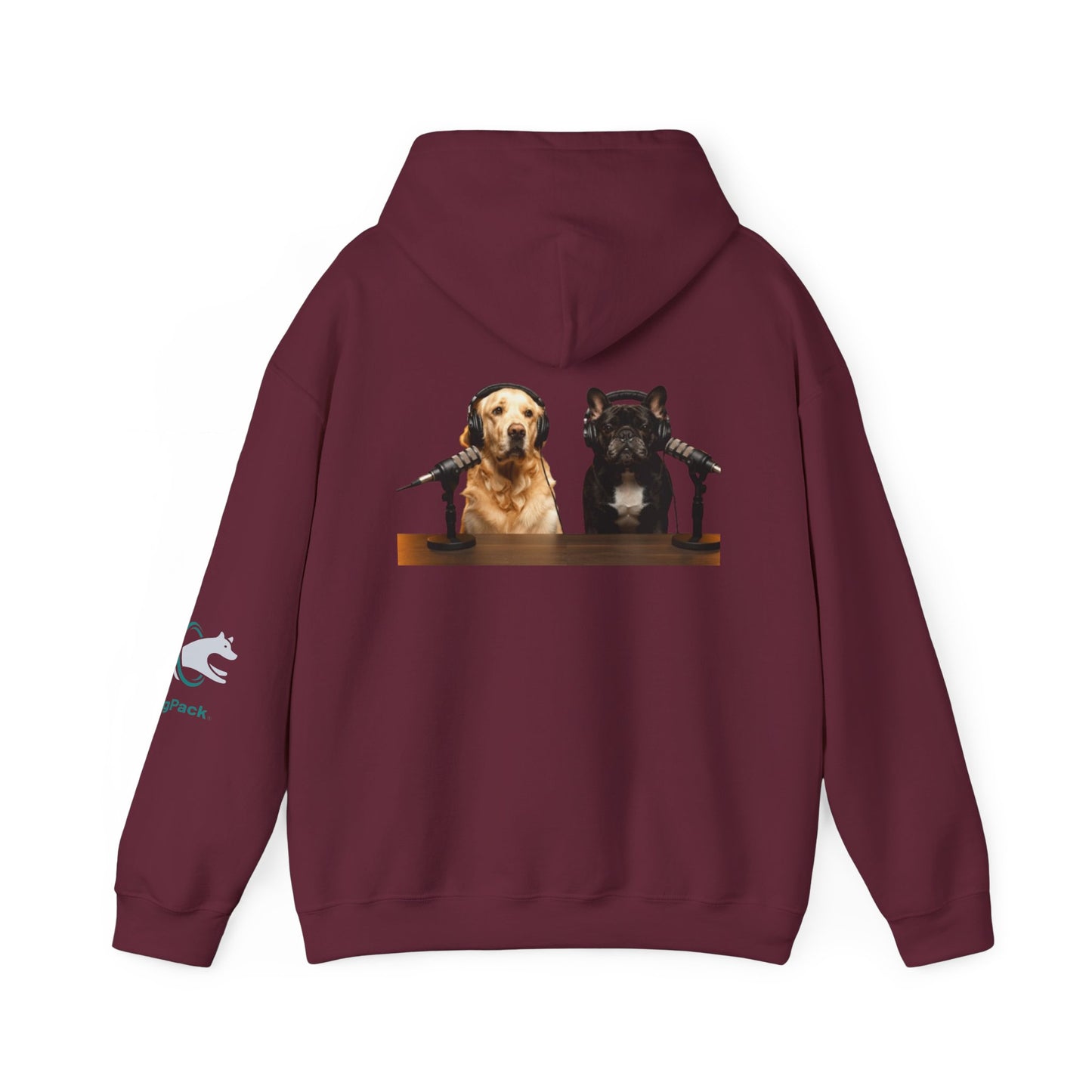 Goldie and Frenchie Hooded Sweater in Reverse