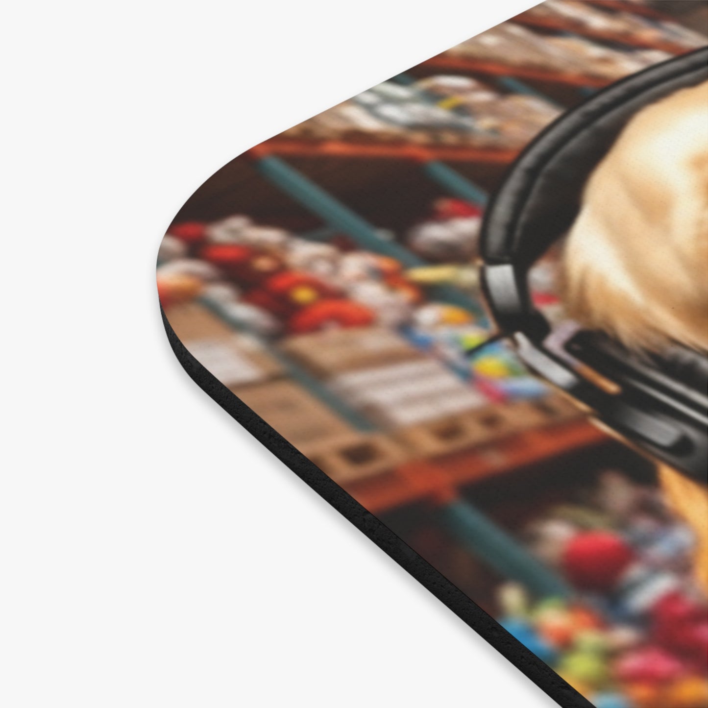 Goldie & Frenchie in the Warehouse Mouse Pad