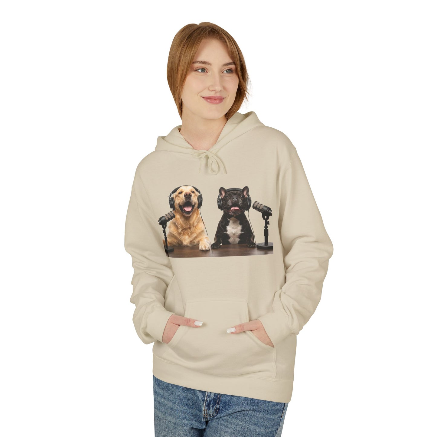 Goldie & Frenchie Soft Style Podcast Hoodie