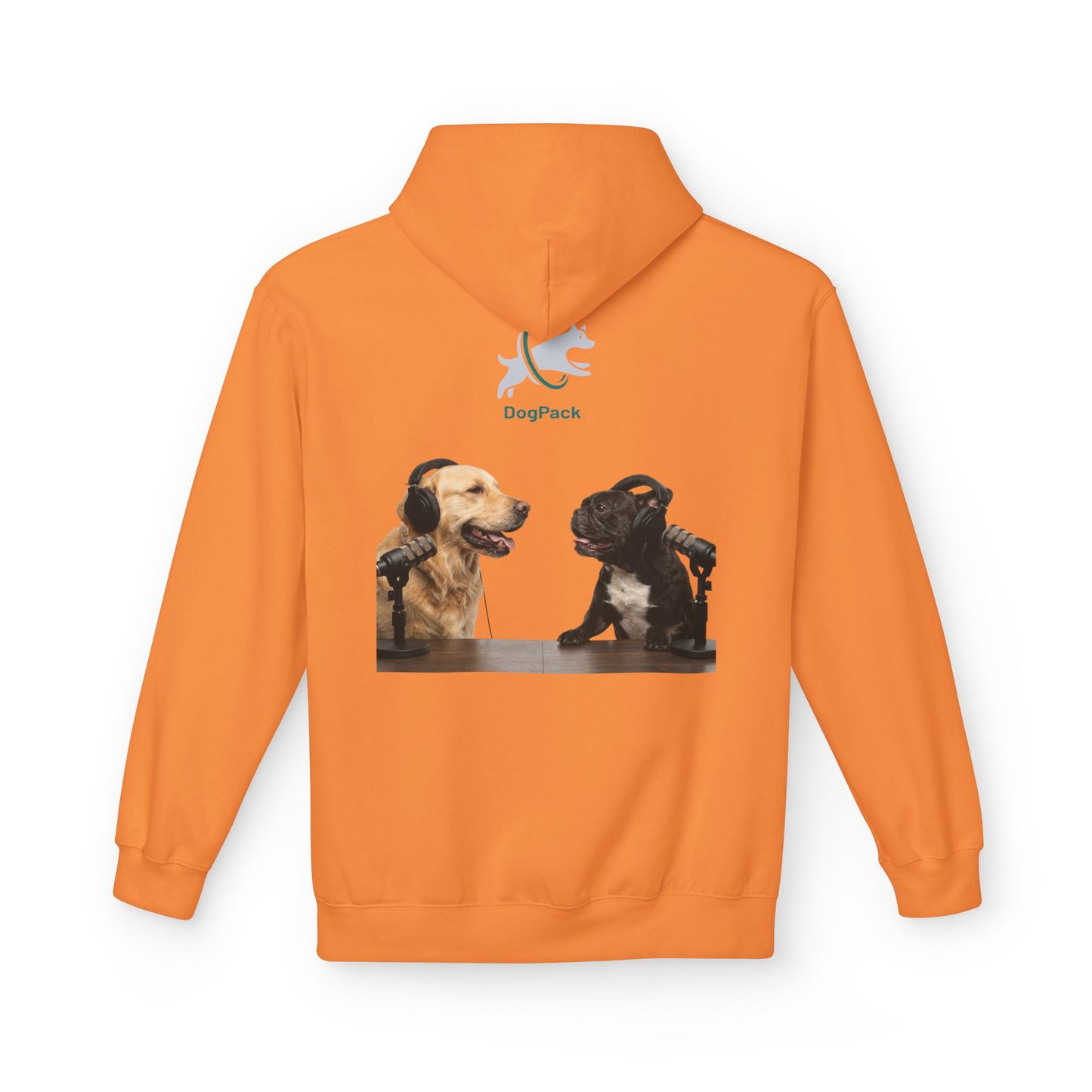 Custom Goldie & Frenchie with Your Dog! Soft Style Podcast Hoodie