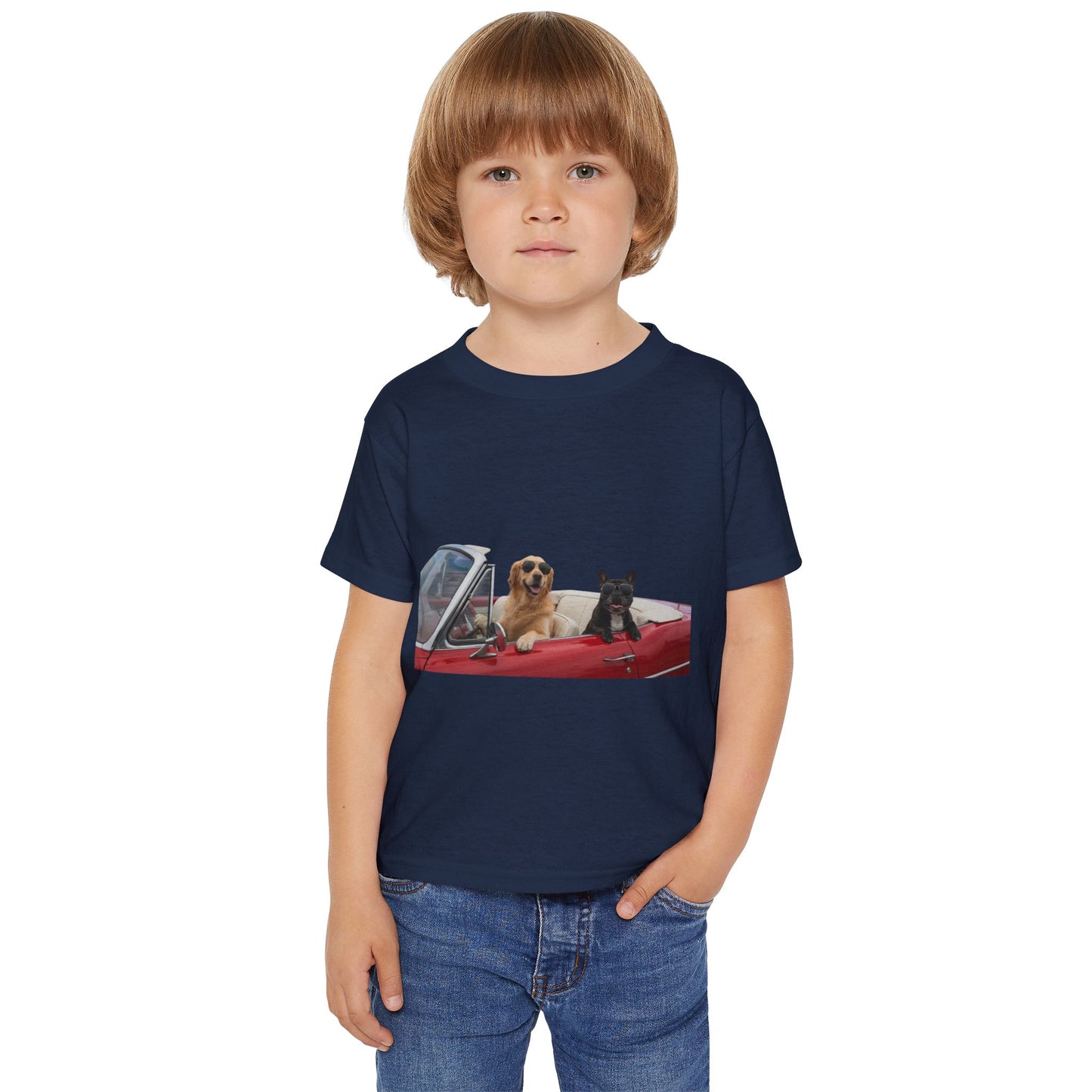 Goldie & Frenchie 'Slow Down & Enjoy the Ride' Toddler T‑Shirt