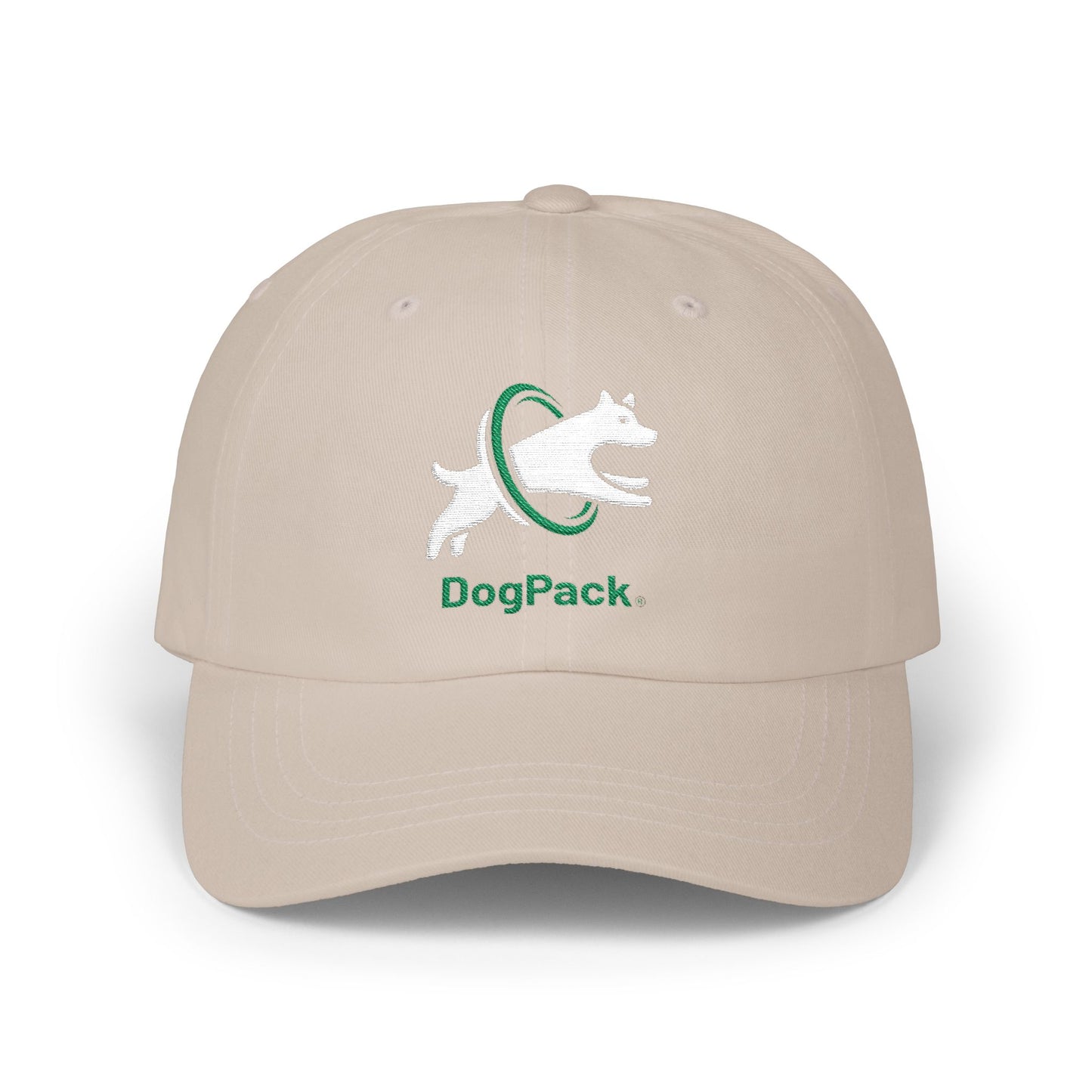 DogPack Brand Dad Cap — DogPack Logo Embroidered Baseball Hat
