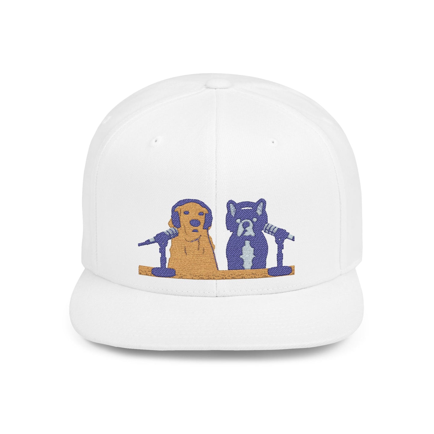 Goldie & Frenchie Embroidered Snapback Hat