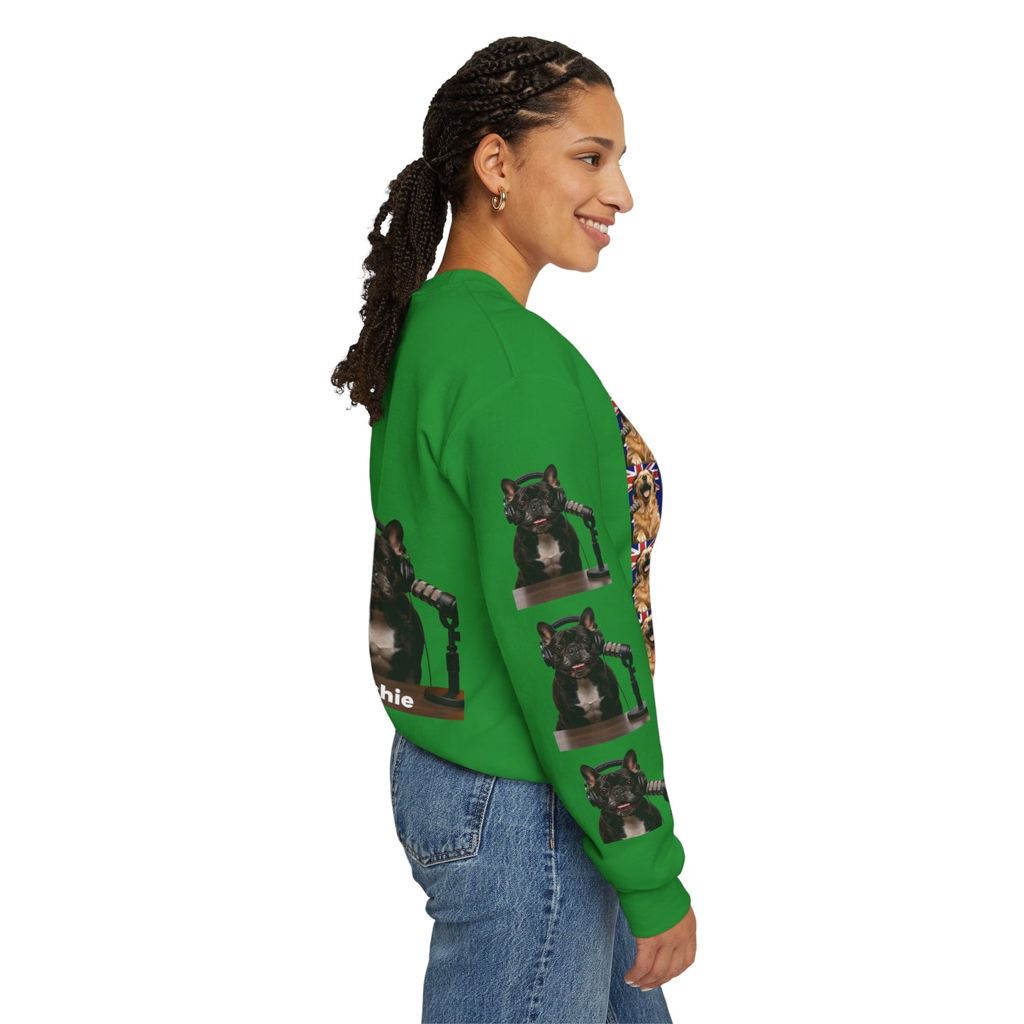 Goldie & Frenchie Australian Pride Crewneck Sweatshirt — Fully Printed Special Edition - Ships from Australia + New Zealand