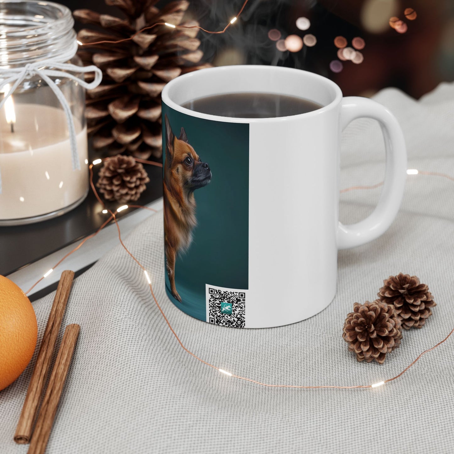 Affenhuahua Ceramic Mug — Affenhuahua Dog Breed Coffee Cup (11oz & 15oz)