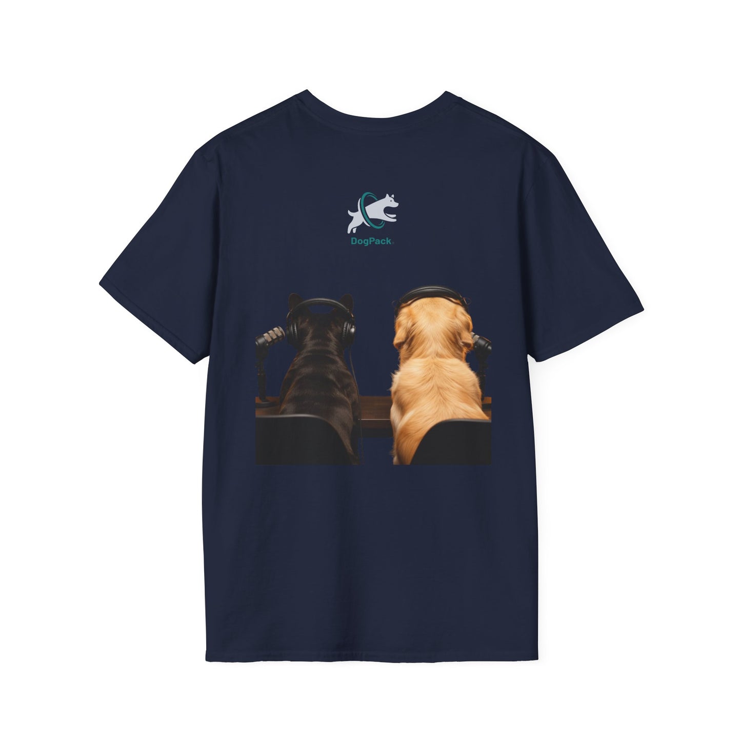 Goldie & Frenchie back & front Softstyle T-shirt