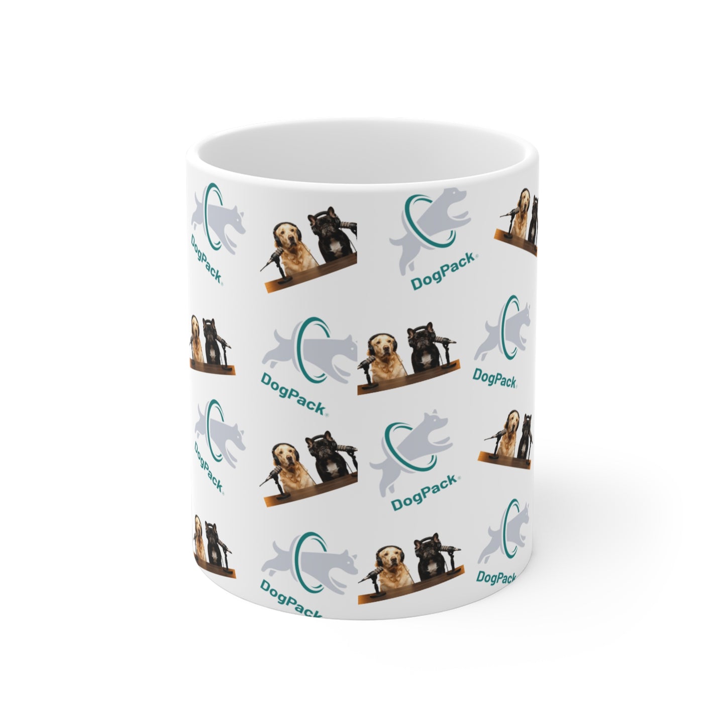 Goldie & Frenchie x DogPack Coffee Mug (11oz/15oz/20oz) - Made and Ships from Canada