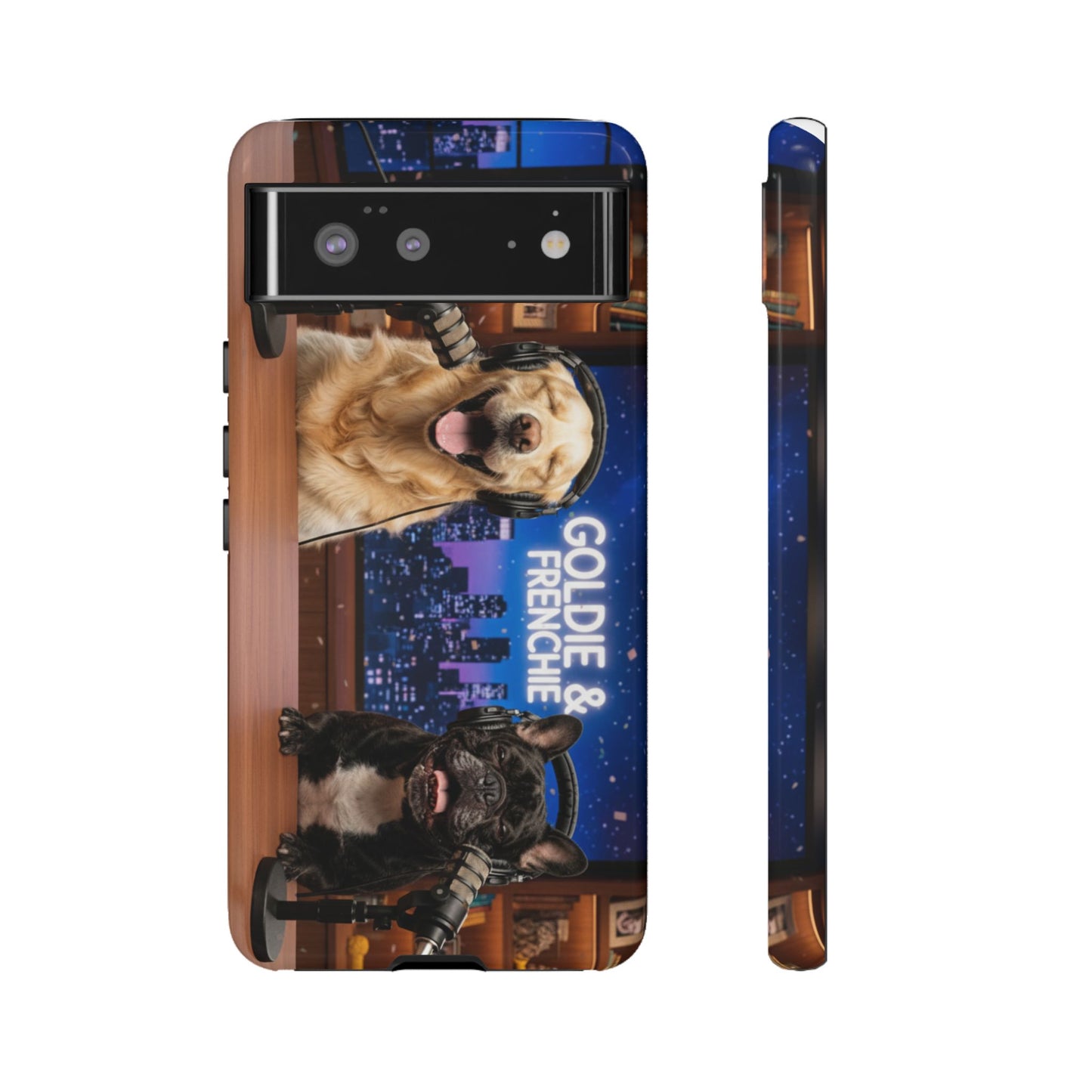 Goldie & Frenchie Talk Show LOL Laughing out Loud Samsung Google Android Cases