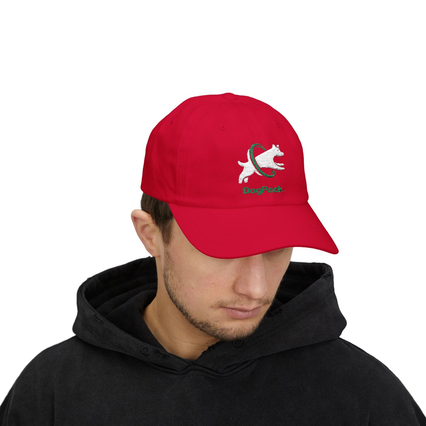 DogPack Brand Dad Cap — DogPack Logo Embroidered Baseball Hat