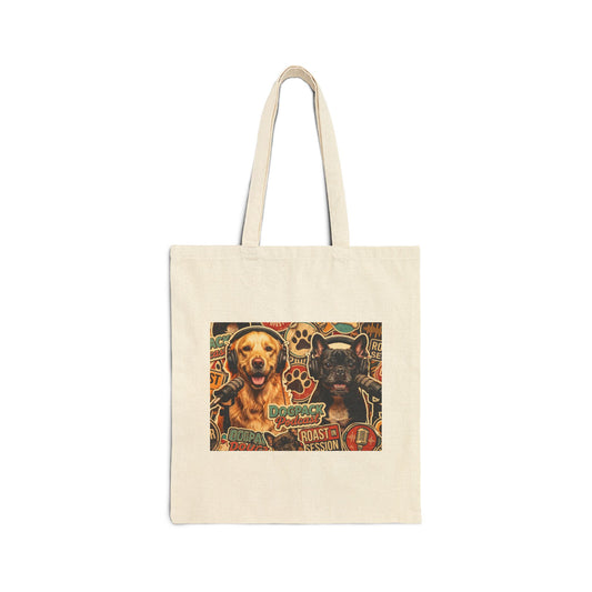 Goldie & Frenchie Canvas Tote Bag — Sticker Attack