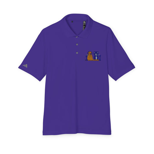 Goldie & Frenchie Embroidered Logo High Performance Polo | Customized adidas®