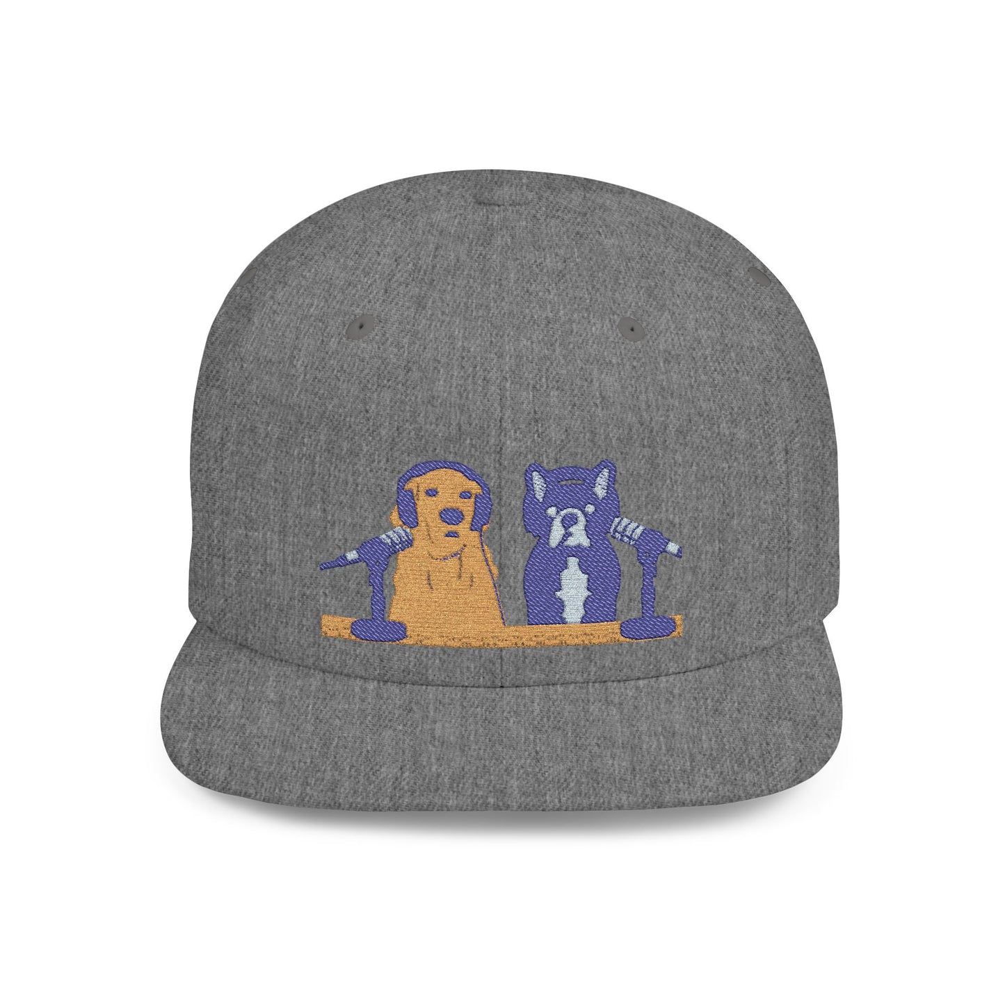 Goldie & Frenchie Embroidered Snapback Hat