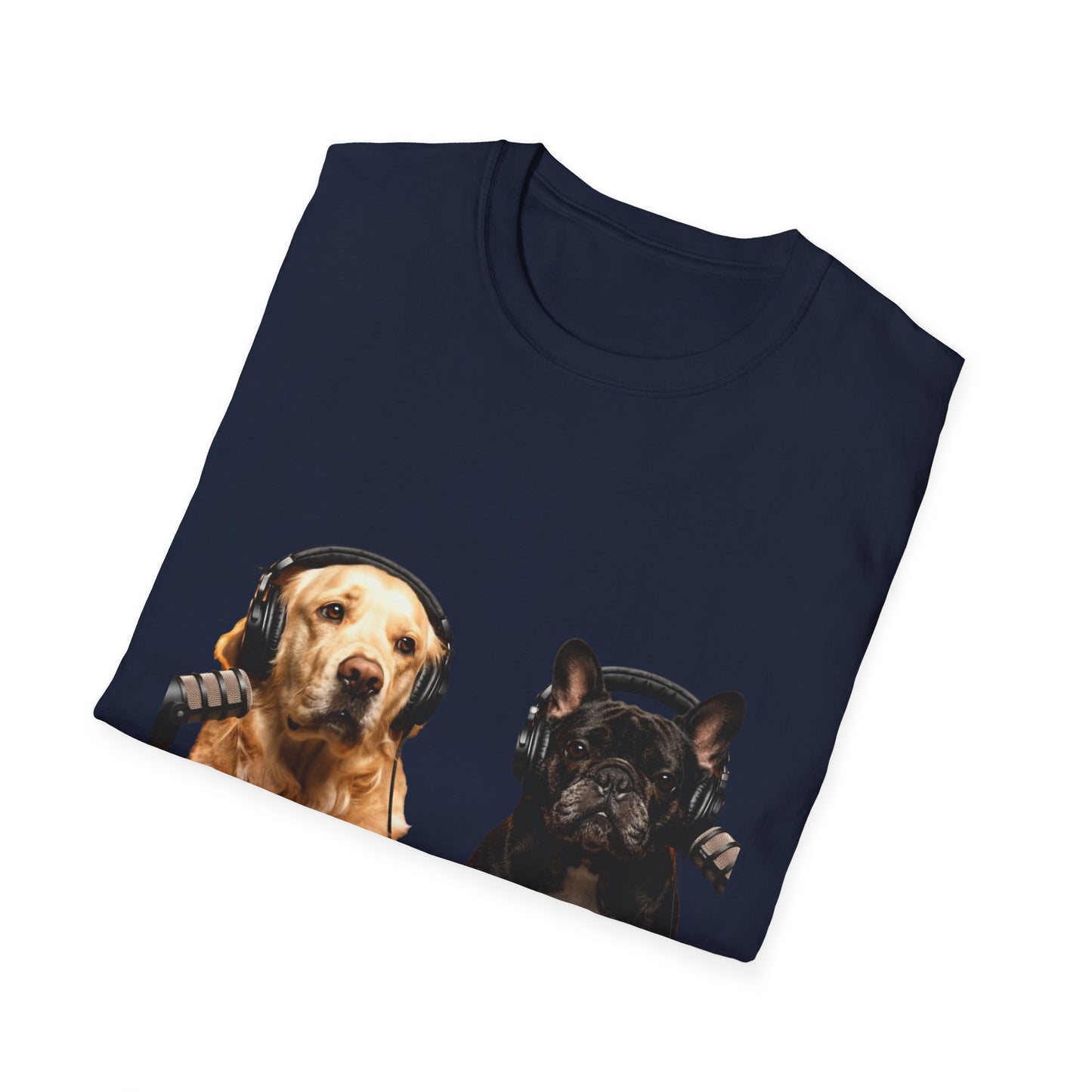 Goldie & Frenchie back & front Softstyle T-shirt