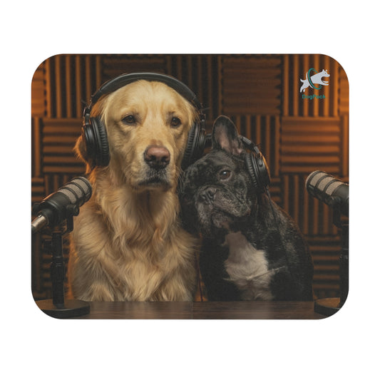 Goldie & Frenchie 'Lean on Me' Mouse Pad