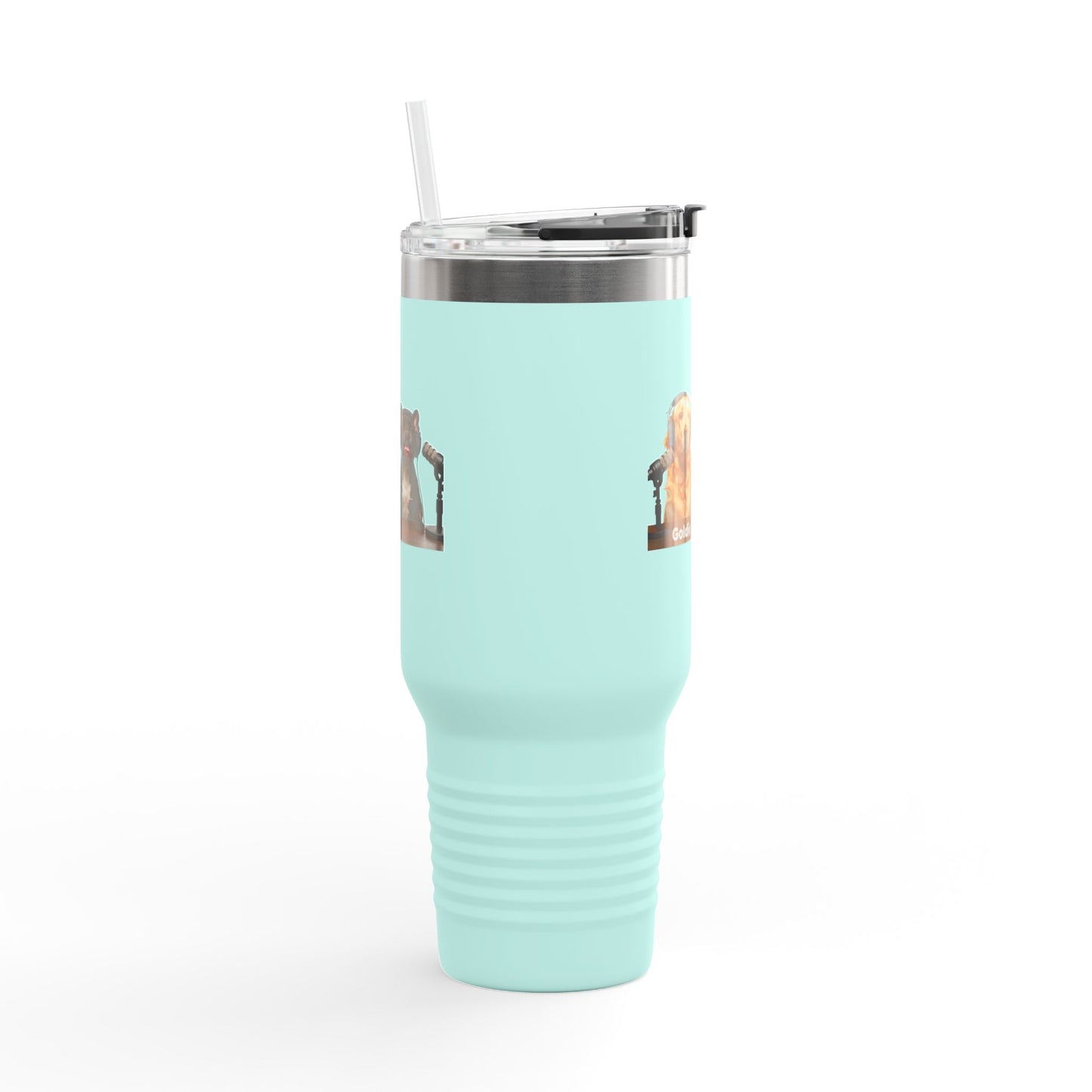 Goldie & Frenchie 40oz Insulated Travel Mug