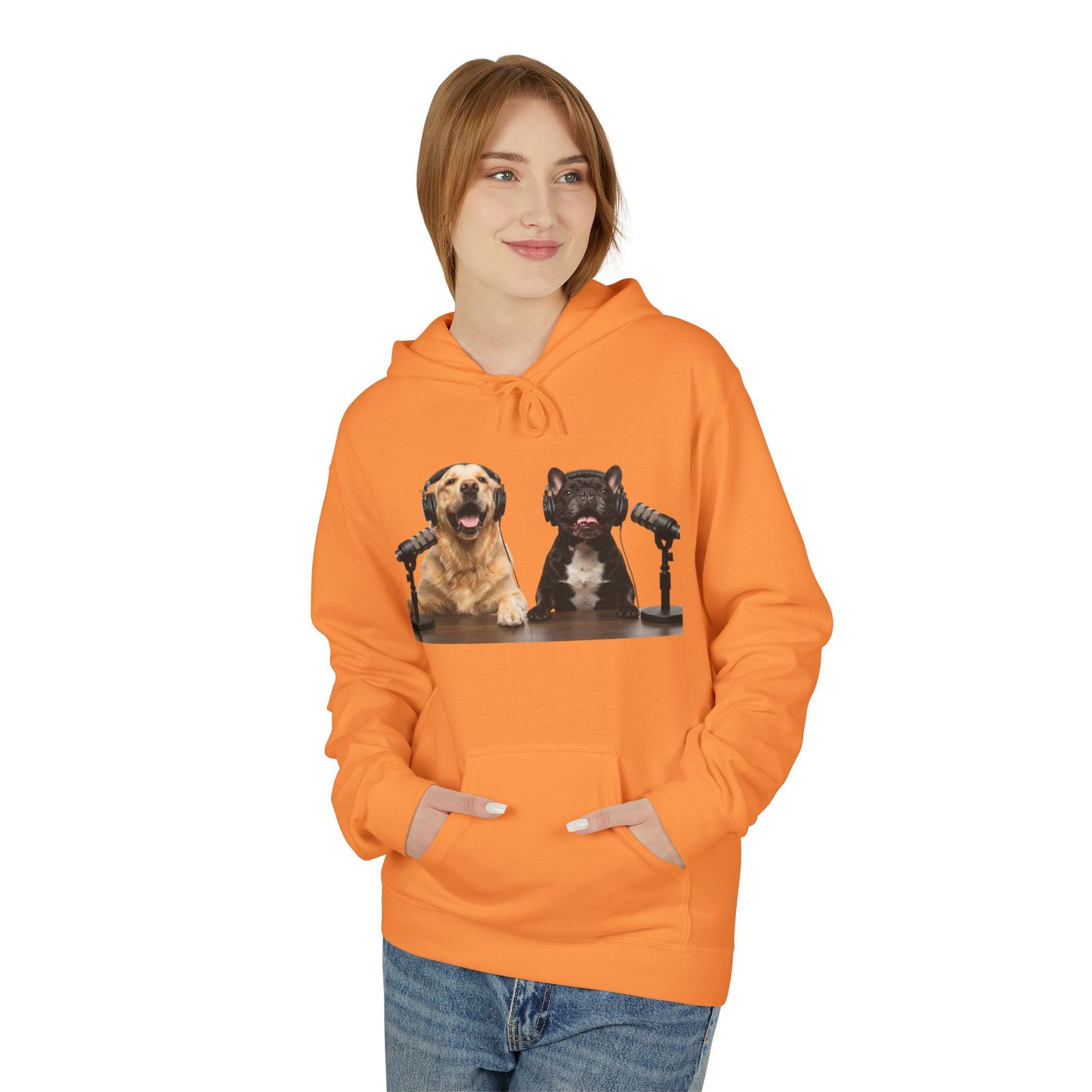 Goldie & Frenchie Soft Style Podcast Hoodie