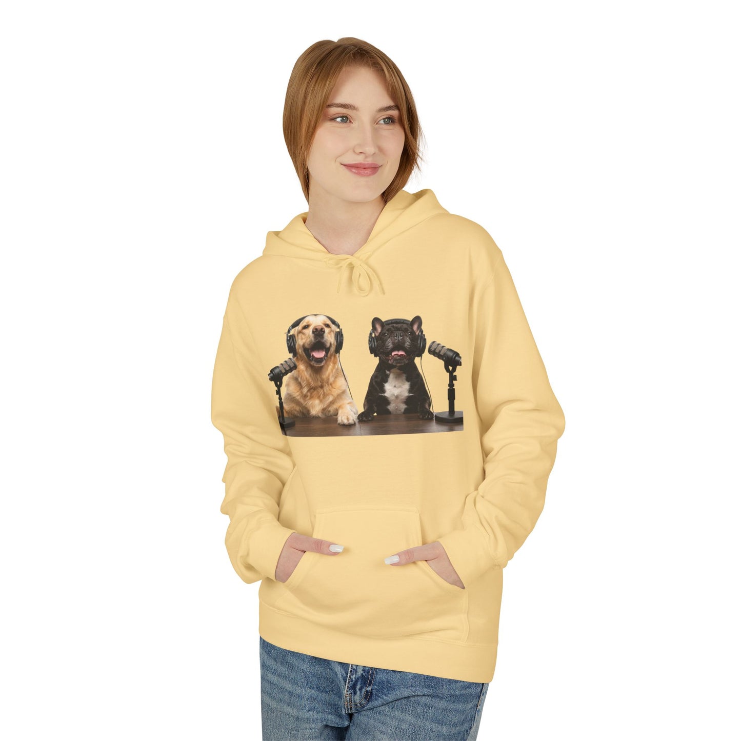 Goldie & Frenchie Soft Style Podcast Hoodie