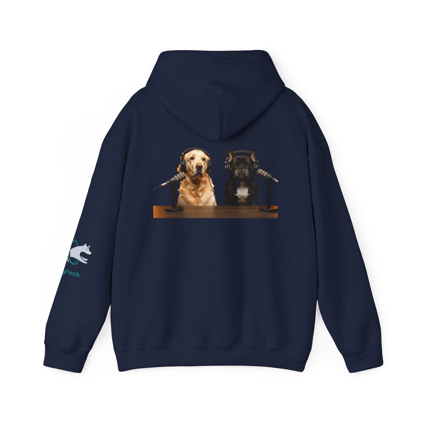 Goldie and Frenchie Hooded Sweater in Reverse