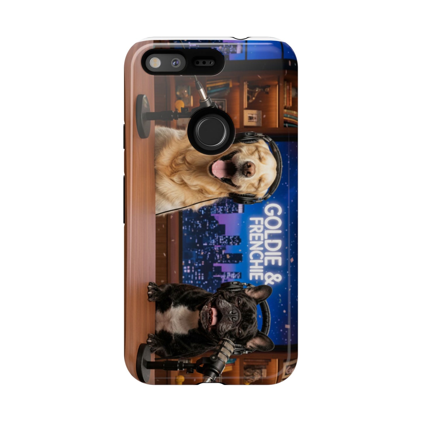 Goldie & Frenchie Talk Show LOL Laughing out Loud Samsung Google Android Cases