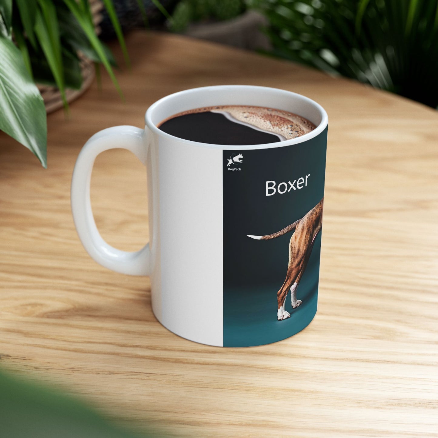 Boxer Dog Ceramic Mug (11oz & 15oz) — Gift for Dog Lovers