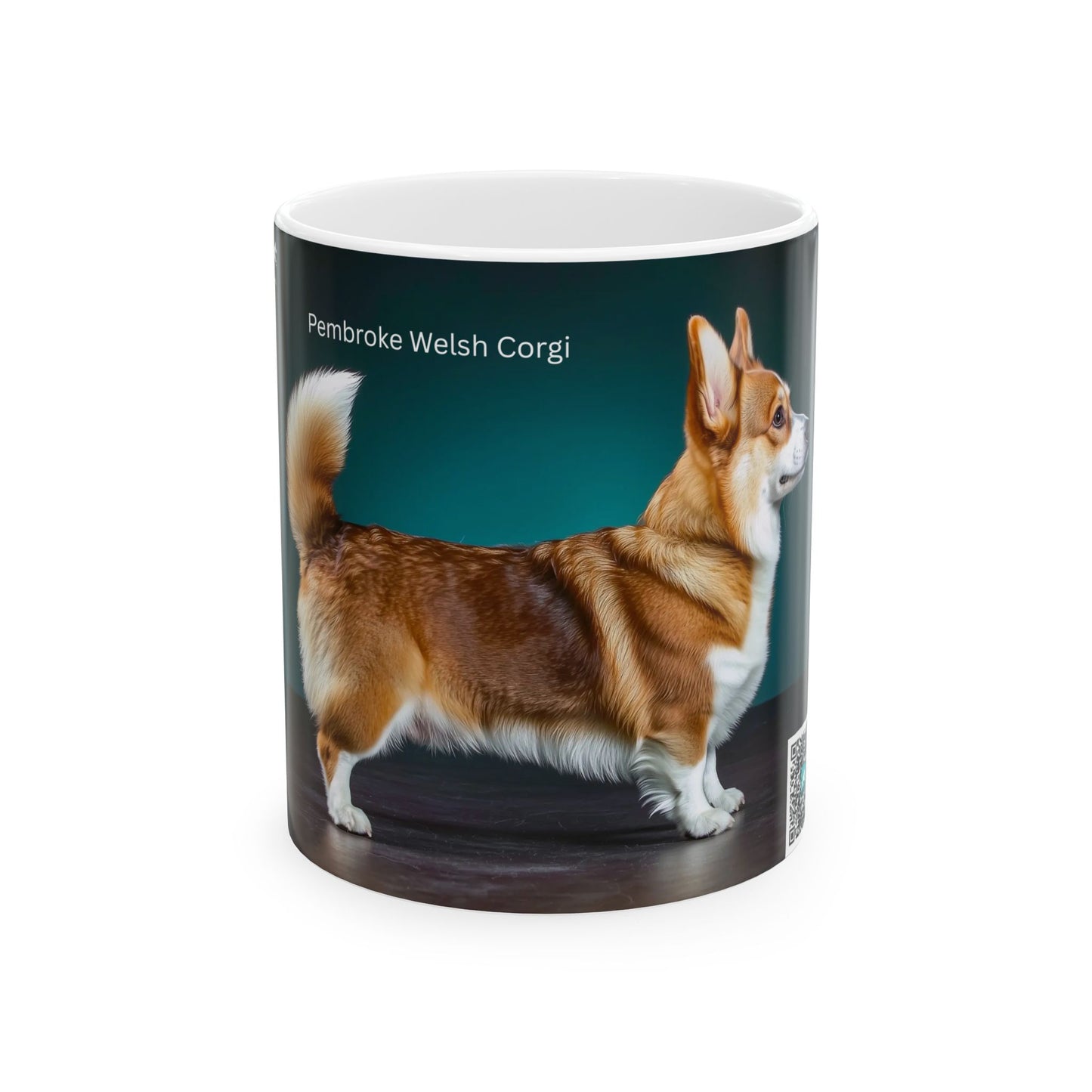 Pembroke Welsh Corgi Ceramic Mug — Pembroke Welsh Corgi Dog Breed Coffee Cup (11oz & 15oz)