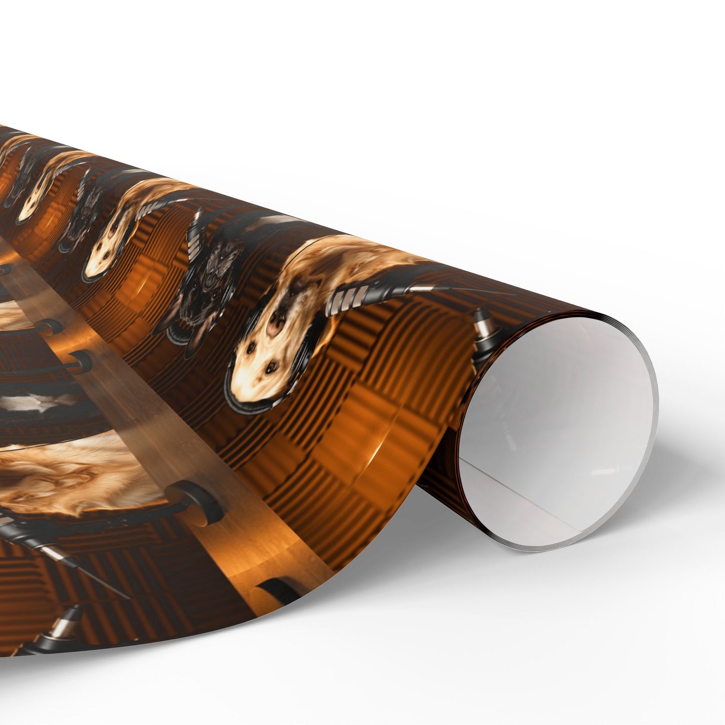 Goldie & Frenchie Classic Studio Wrapping Paper Roll — Podcast Inspired Gift Wrap