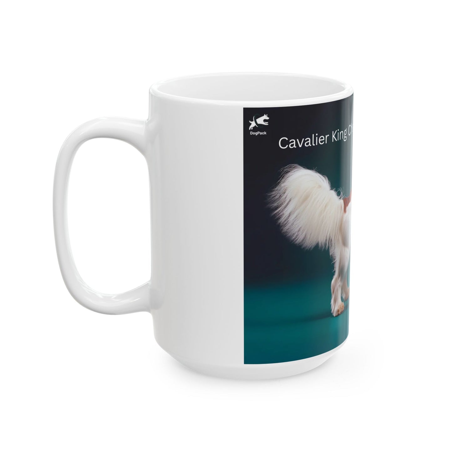 Cavalier King Charles Spaniel Ceramic Mug – Dog Lover Coffee Cup (11oz/15oz)