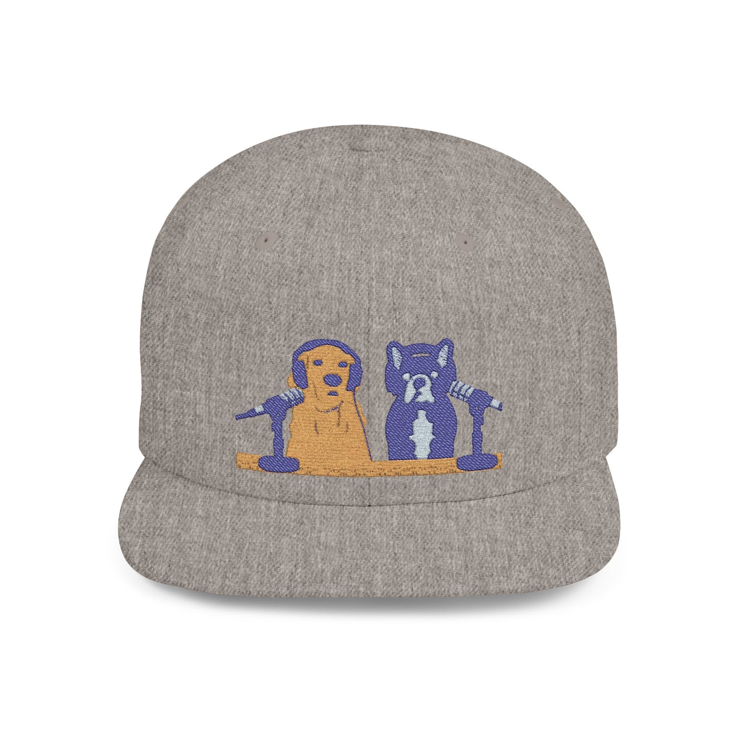 Goldie & Frenchie Embroidered Snapback Hat
