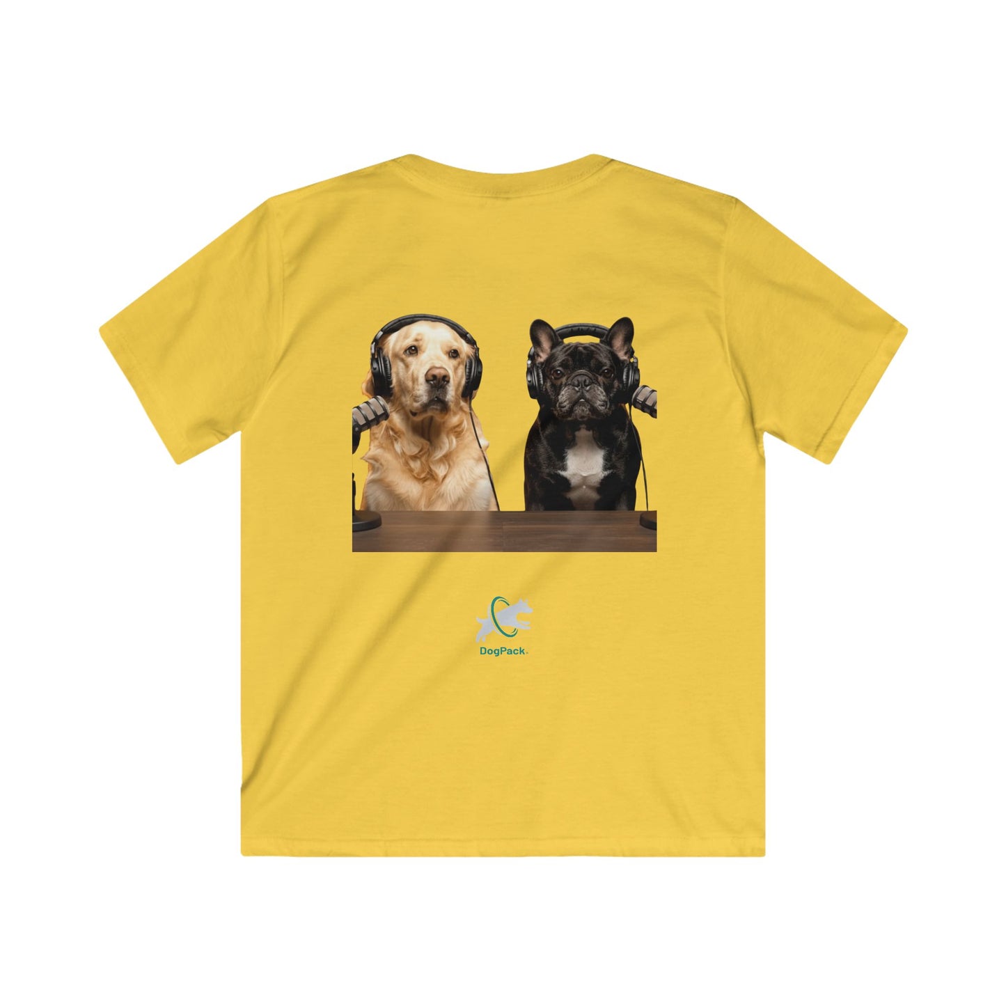Kids Goldie & Frenchie SoftStyle T‑Shirt