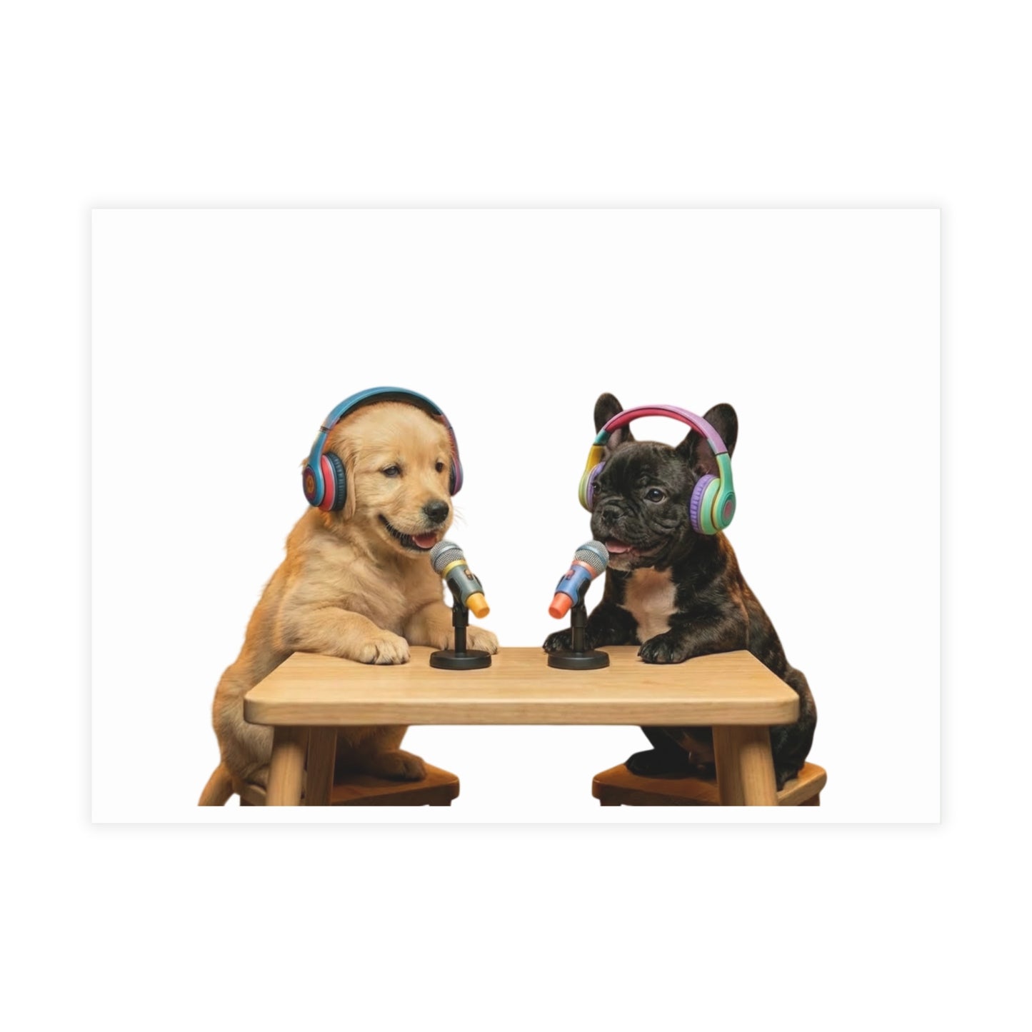 Goldie & Frenchie Birthday Postcard Bundles (envelopes included)