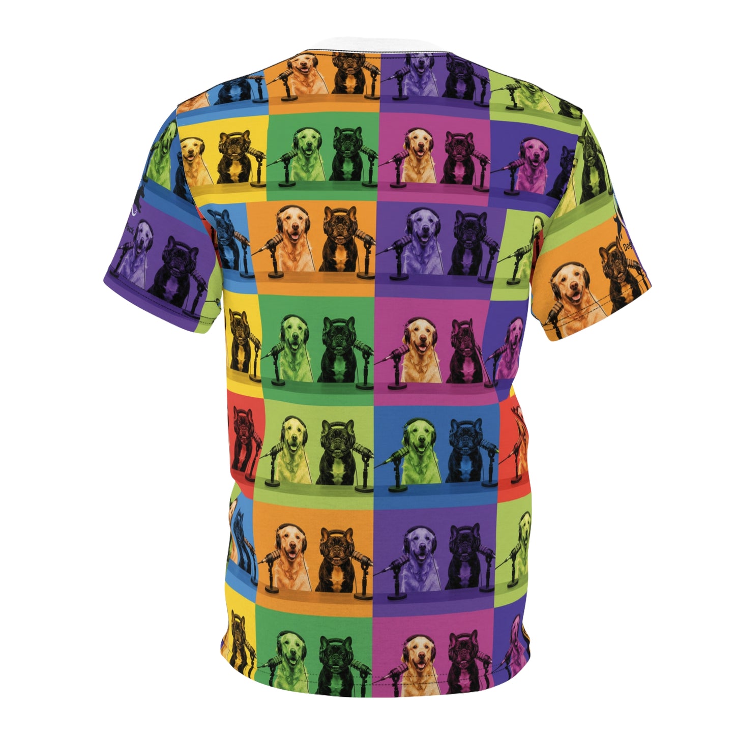 Goldie & Frenchie - The Ultimate Fan - Pop Art Rainbow T‑Shirt
