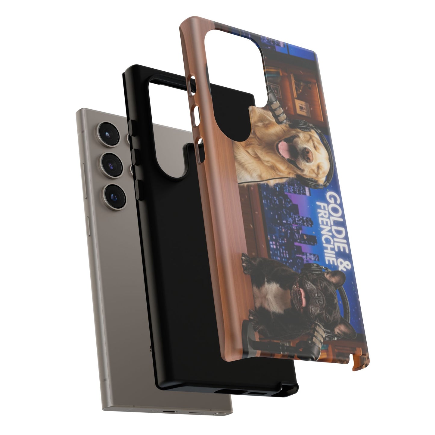 Goldie & Frenchie Talk Show LOL Laughing out Loud Samsung Google Android Cases