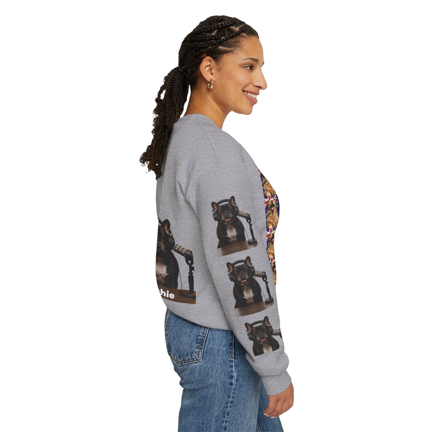 Goldie & Frenchie Australian Pride Crewneck Sweatshirt — Fully Printed Special Edition - Ships from Australia + New Zealand