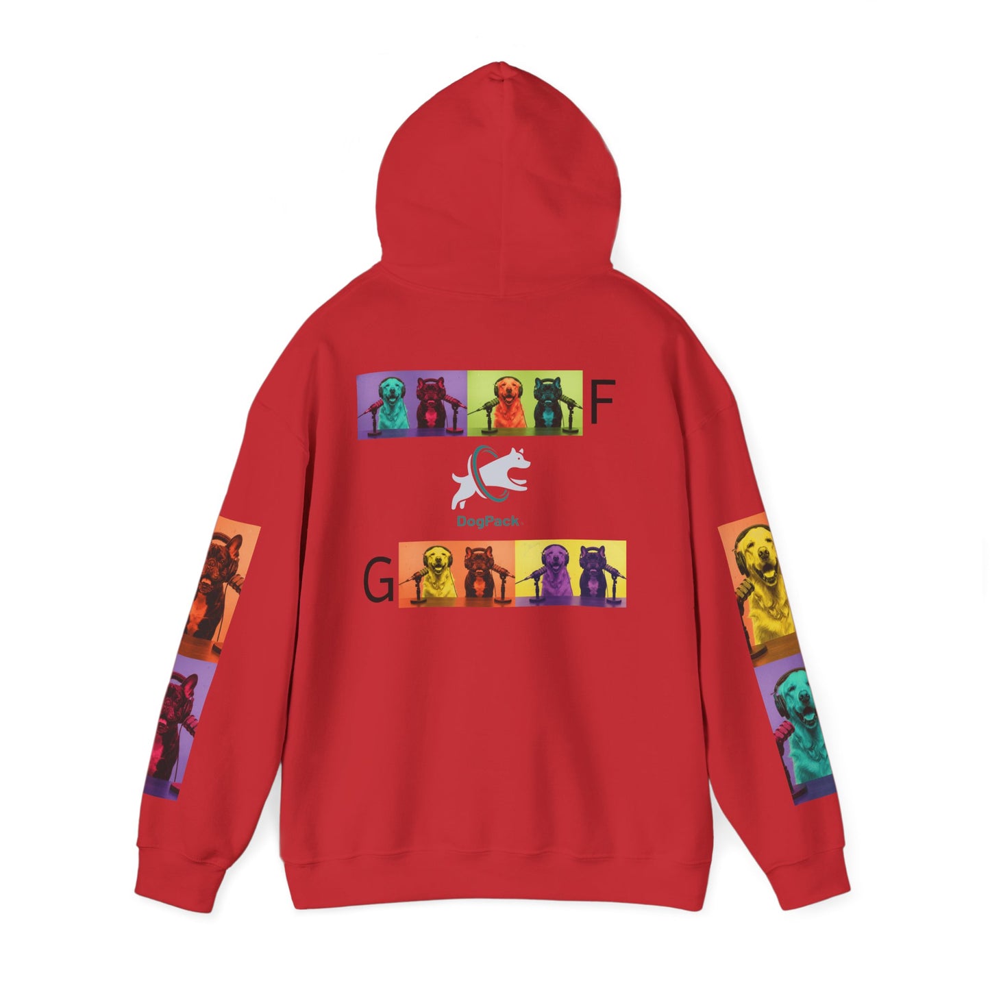 Goldie & Frenchie Cruisin' Hoodie — G&F "Windows down, music up" - Warhol inspired