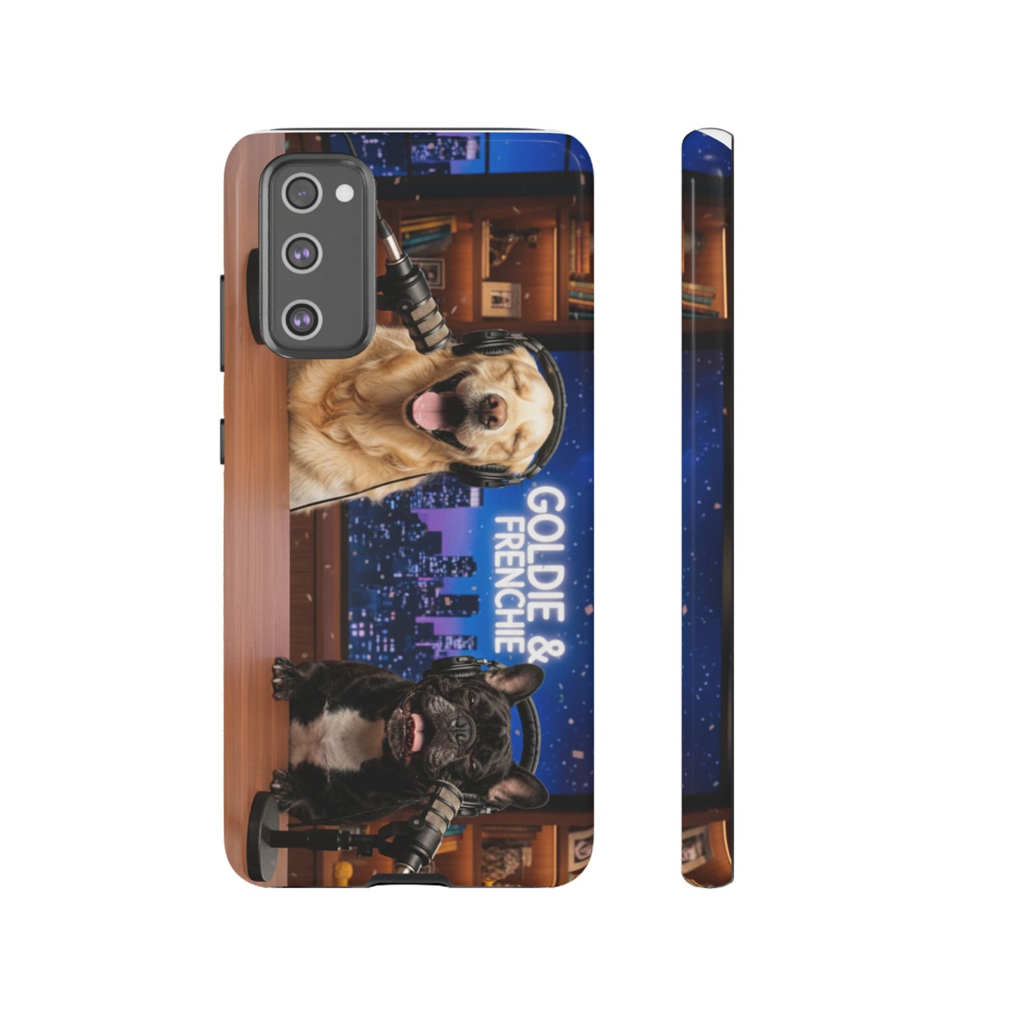 Goldie & Frenchie Talk Show LOL Laughing out Loud Samsung Google Android Cases