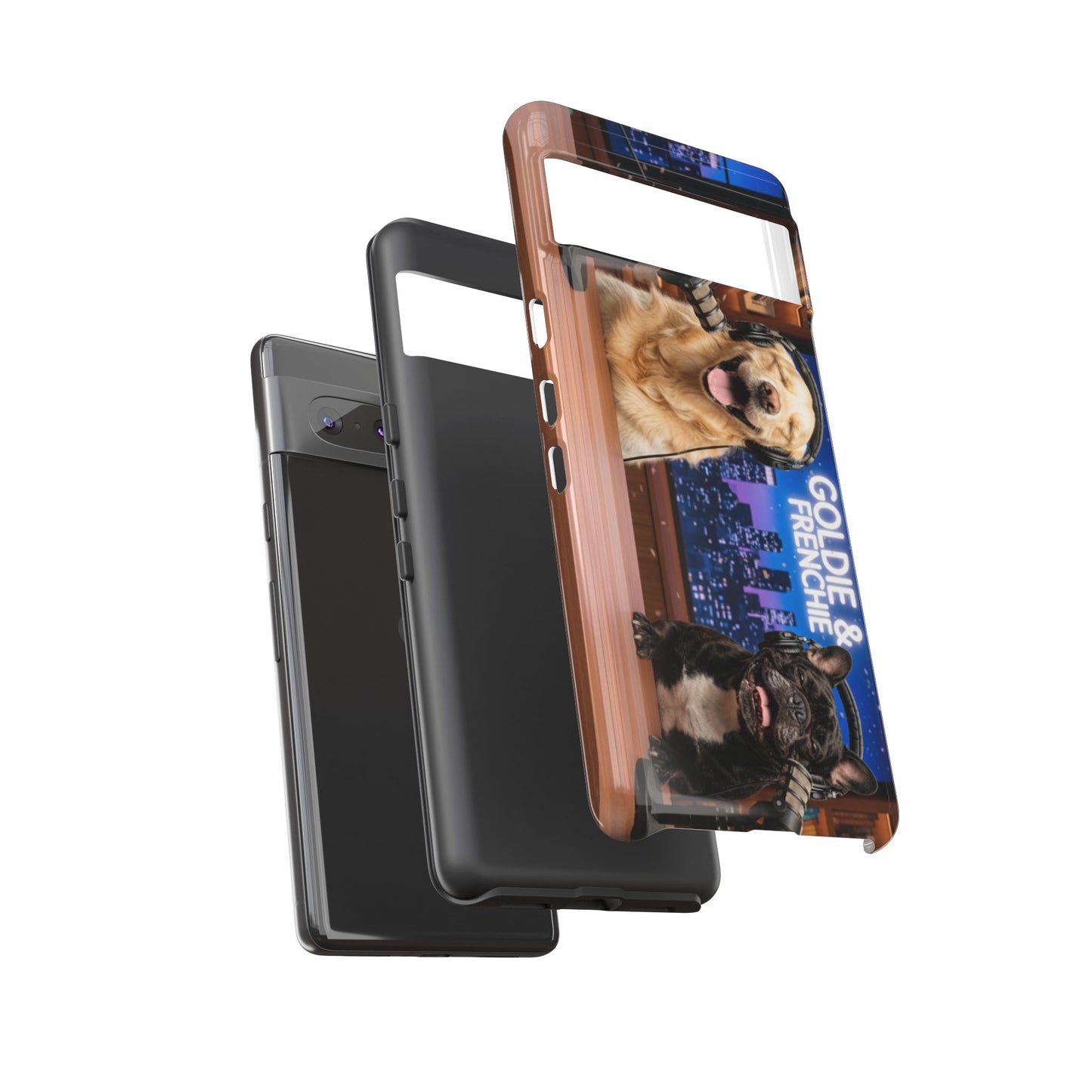 Goldie & Frenchie Talk Show LOL Laughing out Loud Samsung Google Android Cases