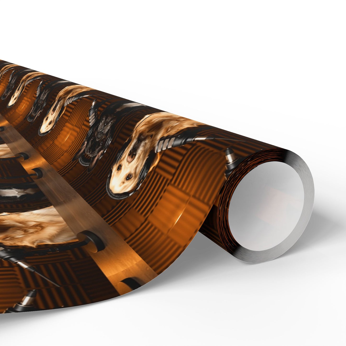 Goldie & Frenchie Classic Studio Wrapping Paper Roll — Podcast Inspired Gift Wrap