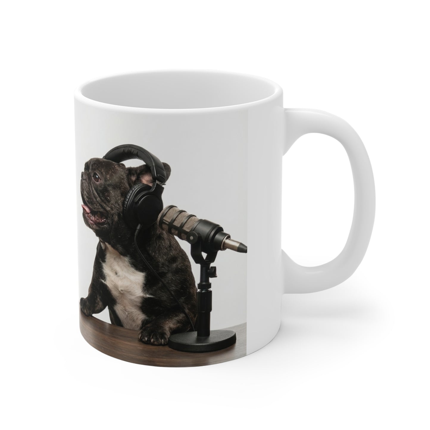 Goldie & Frenchie Chatting Ceramic Coffee Mug (11oz/15oz/20oz) - Made and Ships from Canada