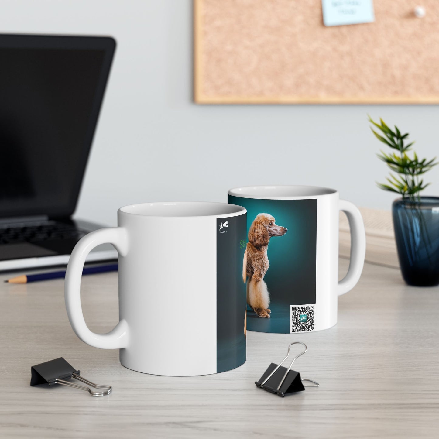Standard Poodle Ceramic Mug — Standard Poodle Dog Breed Coffee Cup (11oz & 15oz)